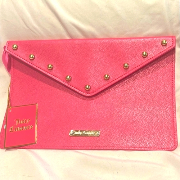 Juicy Couture Pink Clutch Bag - Picture 4 of 10